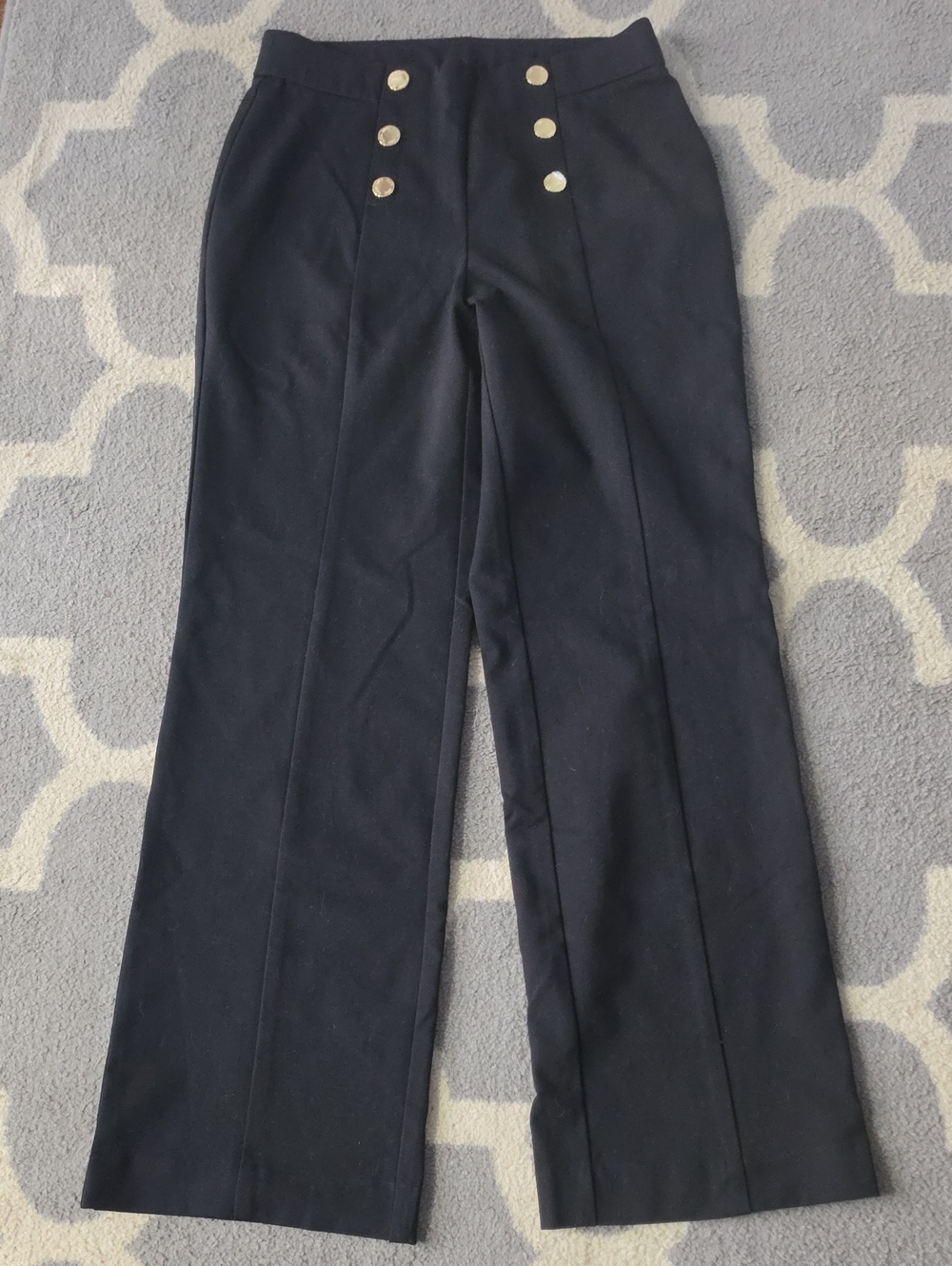 Never Worn Anne Klein Dress Pants with Gold Buttons